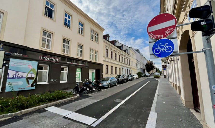 Einbahn in Thimiggasse für Radverkehr geöffnet