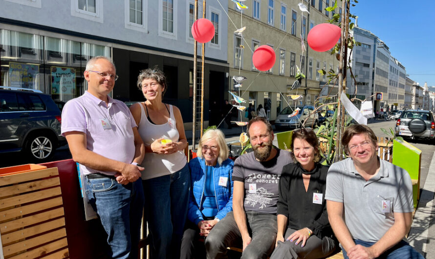 Neue Grätzloase in der Martinstraße