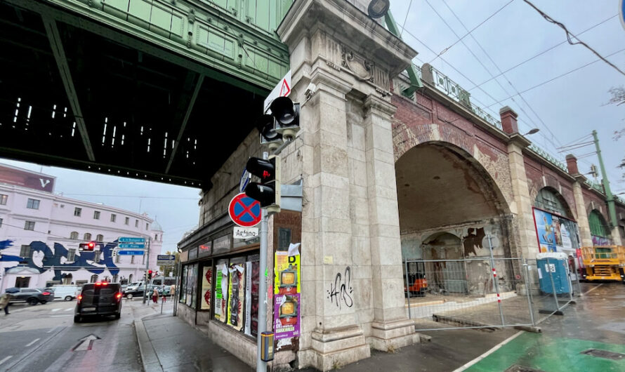 Gürtelbogen bei Volksoper wird renoviert