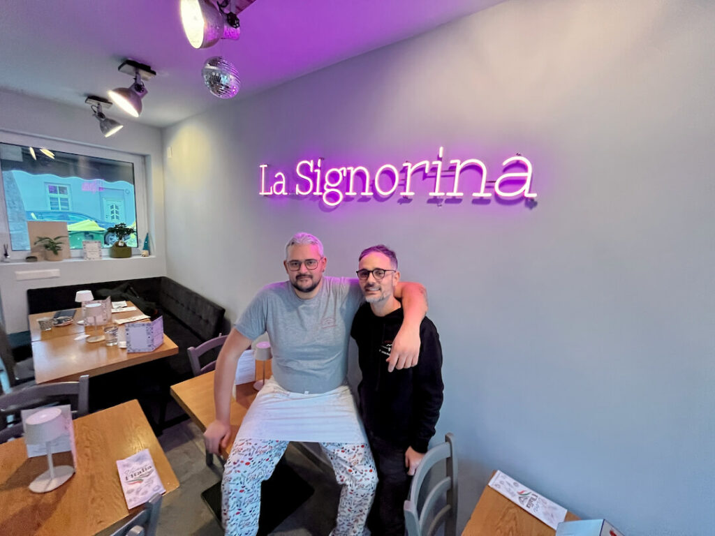 Pizzeria La Signorina Innenraum