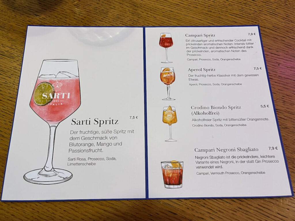 Pizzeria La Signorina Drinks