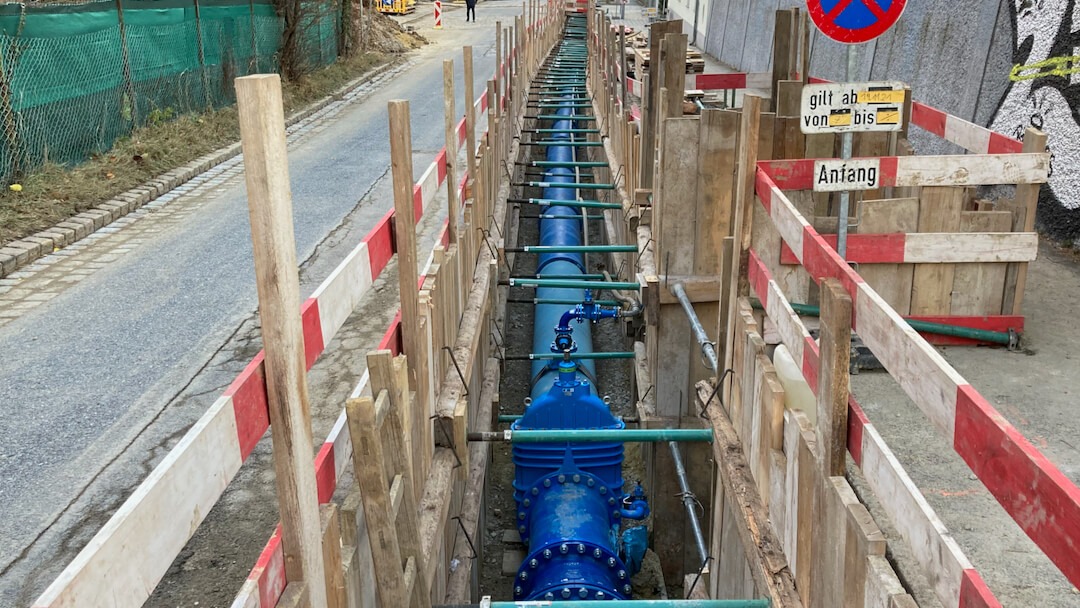 Wasserleitung Gersthof