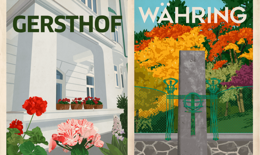 Bilder von Währing im Stil der 1920er