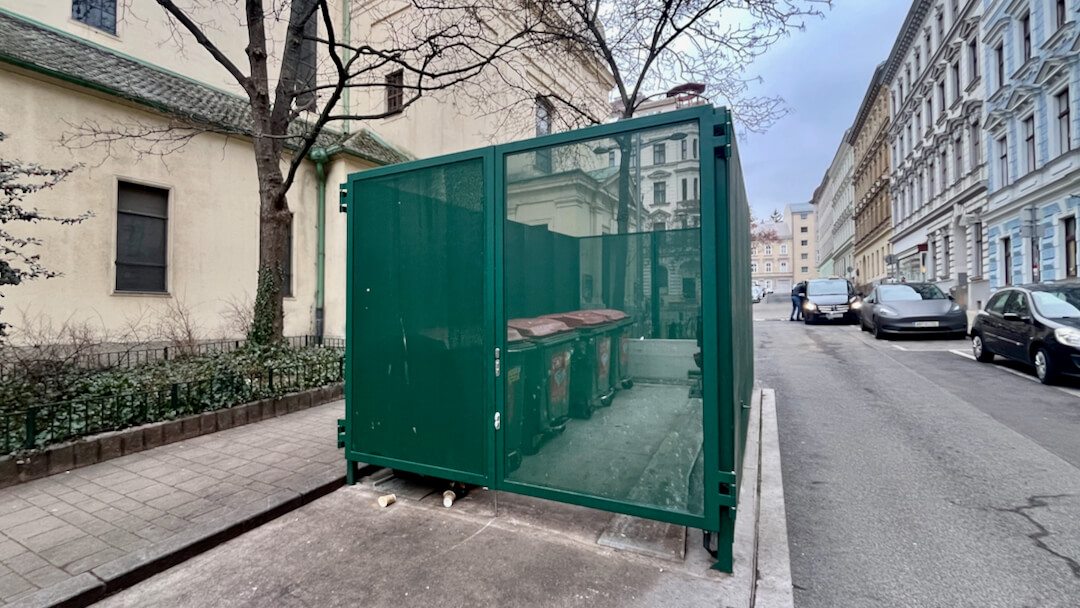 Müllpresse Kutschker Markt