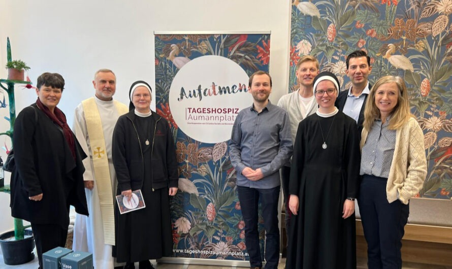 Feierliche Eröffnung des Tageshospiz Aumannplatz