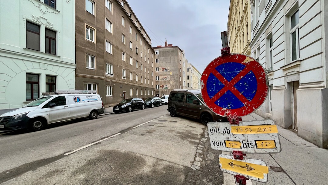 Baustelle Plenergasse Michaelergasse